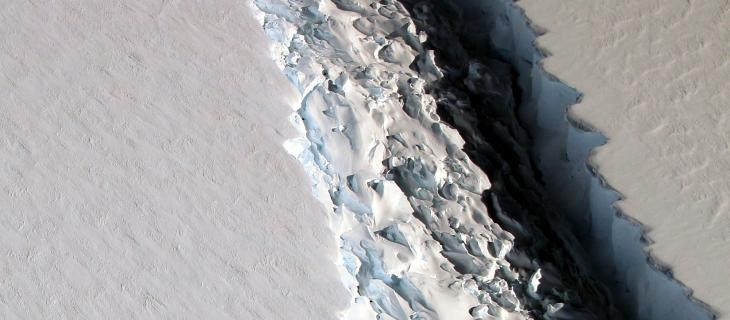In Antartide la piattaforma Larsen C rischia il collasso In Antartide la piattaforma Larsen C rischia il collasso