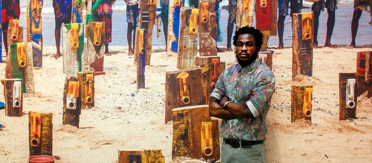 In Ghana l'arte invita a riciclare la plastica In Ghana l'arte invita a riciclare la plastica