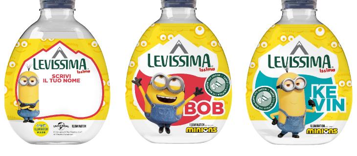 Levissima celebra i Minions con la nuova edizione limitata di Issima