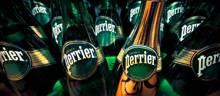 La frizzante più amata al mondo? E l’acqua Perrier_alt tag