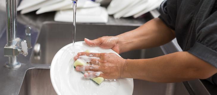 3 consigli (+1) su come risparmiare acqua mentre si lavano i piatti - In a Bottle