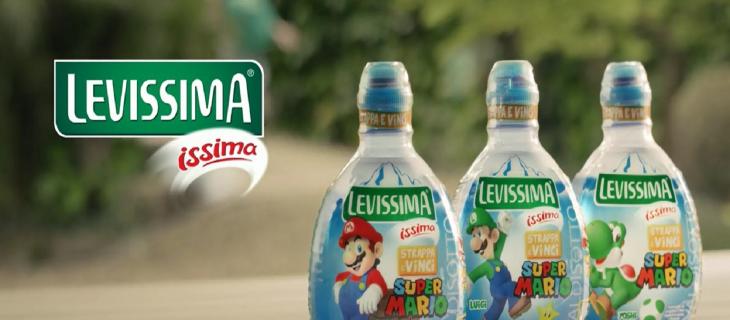 Levissima: una limited edition per i 30 anni di Super Mario Bros