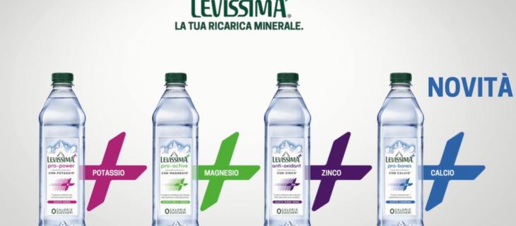 Arriva Levissima+ Pro Bones, l’acqua con più calcio - In a Bottle Arriva Levissima+ Pro Bones, l’acqua con più calcio - In a Bottle