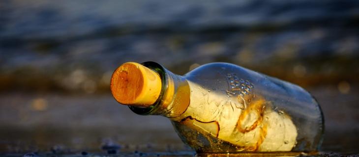 Messaggio in bottiglia ritrovato dopo 18 anni - In a Bottle