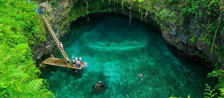 Toa Sua, la piscina naturale più bella del mondo alt_tag