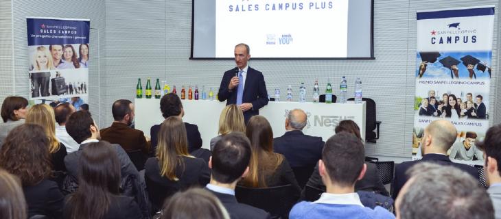 Sanpellegrino Sales Campus Plus: nuove opportunità per 19 neolaureati Sanpellegrino Sales Campus Plus: nuove opportunità per 19 neolaureati