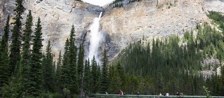 Scopri la meraviglia delle cascate Takakkaw e l'Emerald Lake 