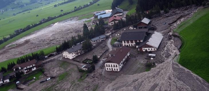 Sette milioni di italiani vivono in zone a rischio frane e alluvioni