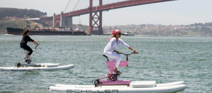 Water-bikers contro il traffico a San Francisco – In a Bottle Water-bikers contro il traffico a San Francisco – In a Bottle