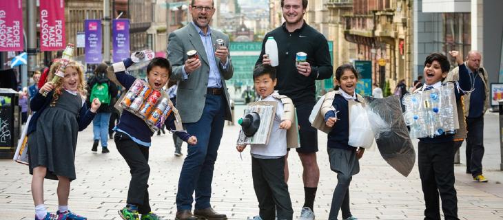 Zero Waste Scotland: il rugby in campo per il riciclo Zero Waste Scotland: il rugby in campo per il riciclo